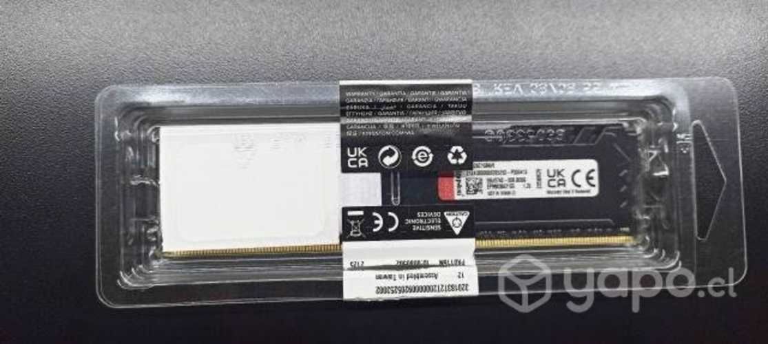 Memoria ram pc ddr4 8gb