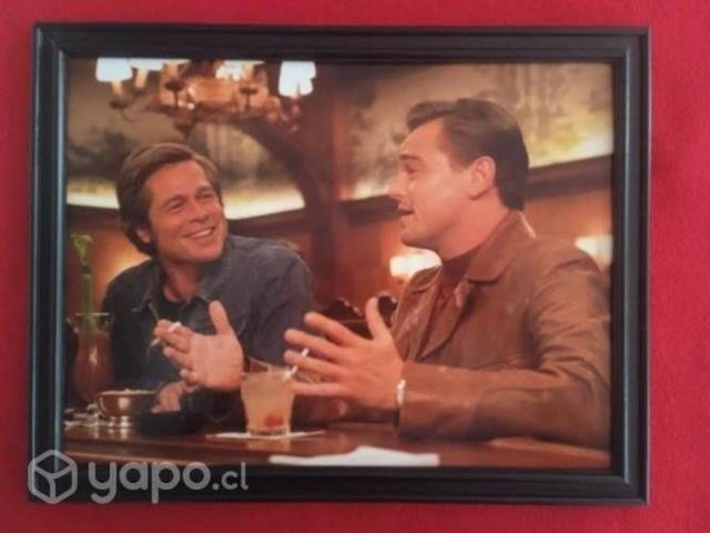 Cuadro BRAD PITT y LEO DICAPRIO