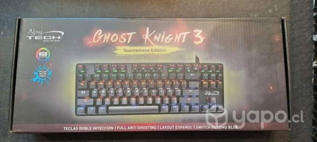 Teclado mecánico Ghost Knight 3 nuevo