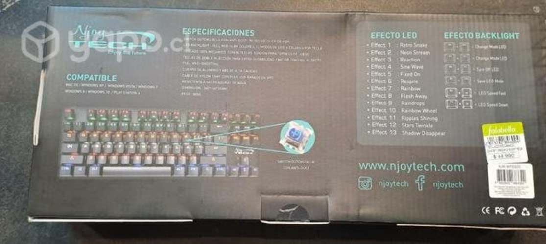 Teclado mecánico Ghost Knight 3 nuevo