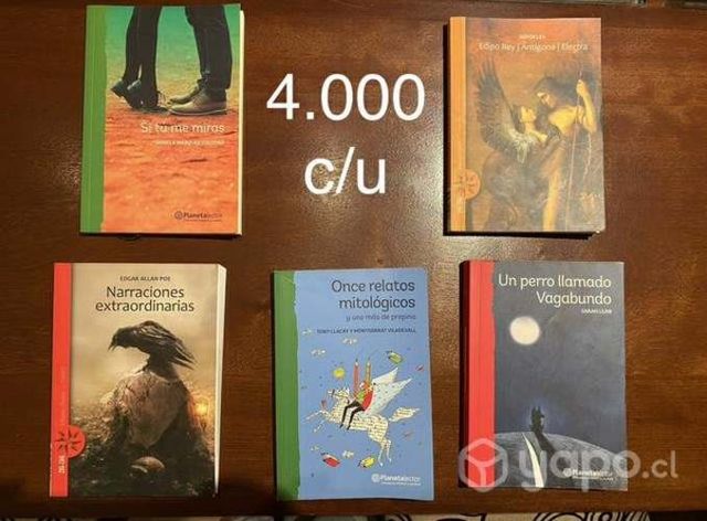 Libros lectura Escolar