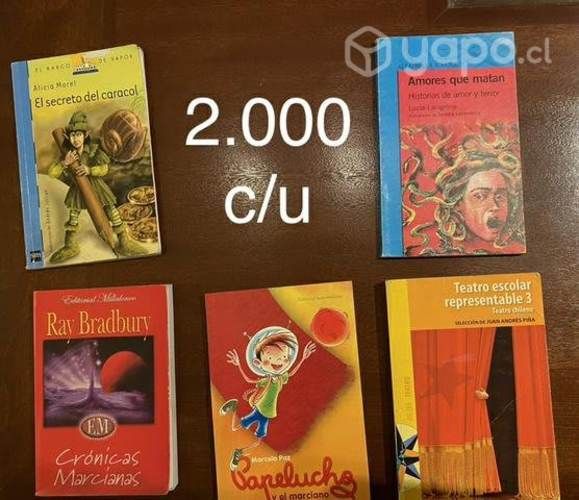 Libros lectura Escolar