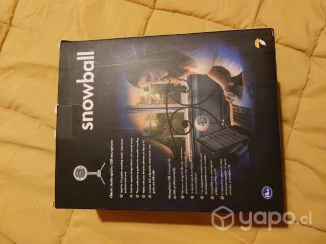 Micrófono Snowball blue