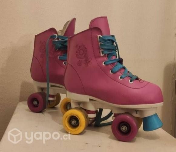 Patines artisticos de 4 ruedas, talla 34