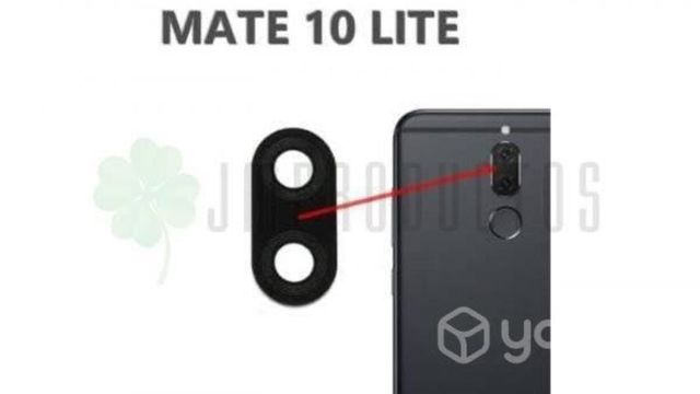 Lente Cristal Camara Huawei Mate 10 Lite