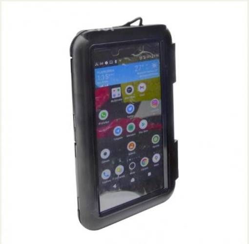 Porta Smartphone Touch Waterproof Para Moto 6.3