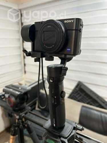 Cámara Sony RX100 VII 4K + Estabilizador Crane M2