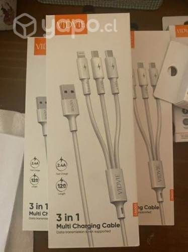 Cargadores de Iphone y Triple