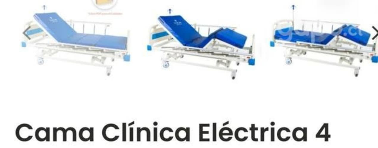 Catre clinico eléctrico