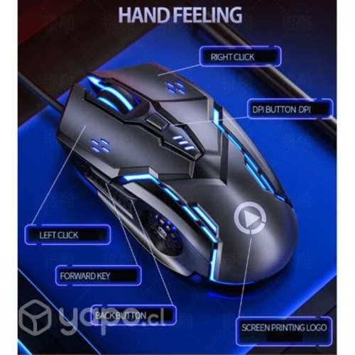 Mouse para video juegos luces