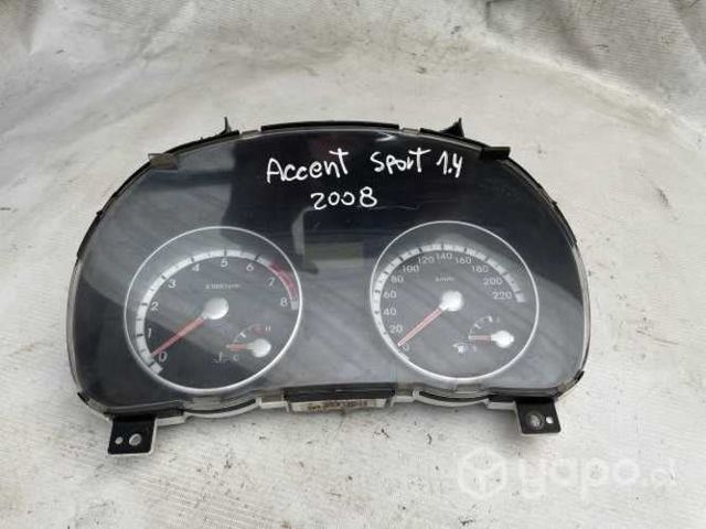 Sinóptico Hyundai Accent Sport 1.4 2008 mt