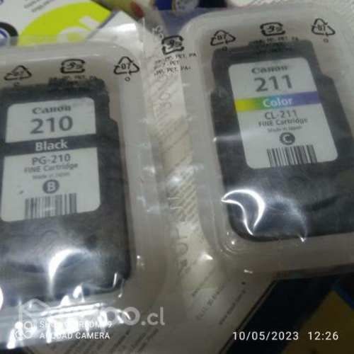Packs de tintas canon 210 y 211 colores originales