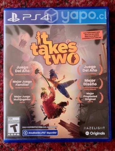 Juego PS4 IT TAKES TWO. Jugador adulto.