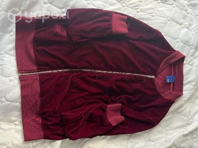 Chaleco velvet tipo terciopelo