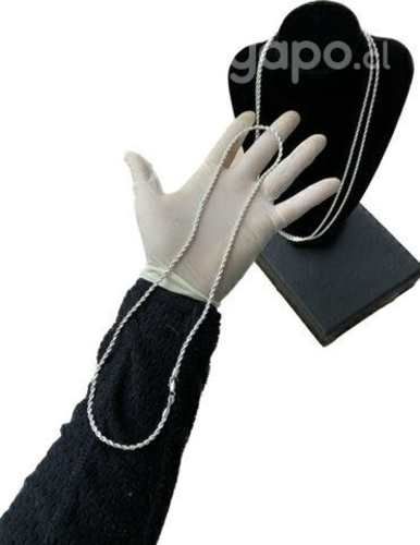 Cadena turbillon de plata 925