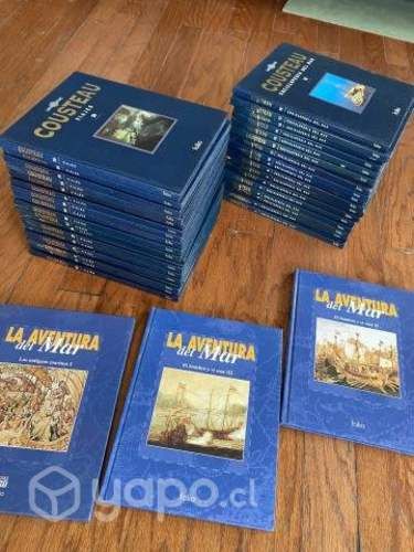 Colección Cousteau 39 libros y 28 casette VHS