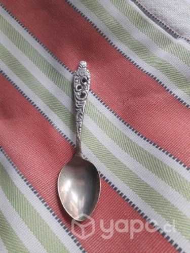Bella cuchara de plata alemana