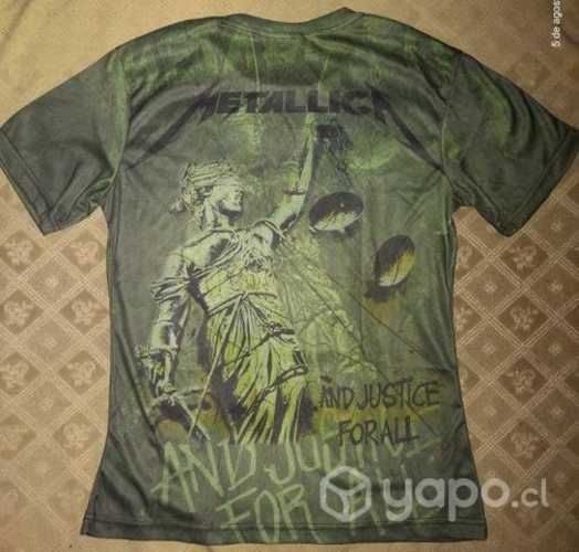 Polera de Metallica nueva talla S
