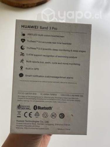 Reloj Wuawei Band3 Pro