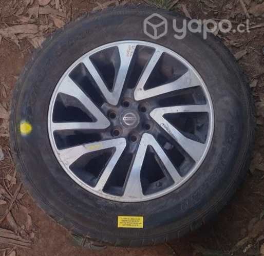 Llanta Aluminio Con Neumático 225 60 R18 Nissan