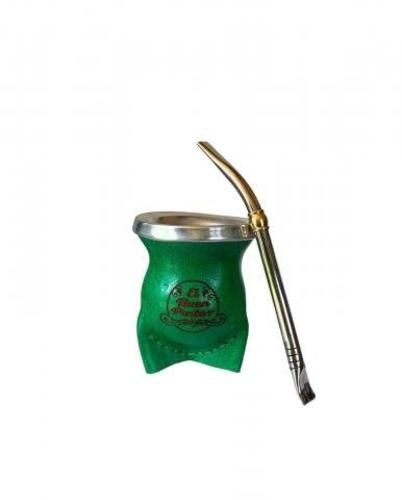 Mate vidrio templado mas bombilla