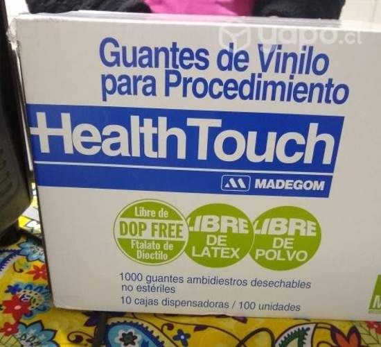 Caja master guantes procedimiento vinilo talla M