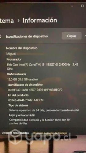 Notebook Lenovo Yoga 7i