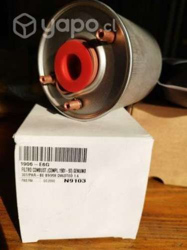 Filtro combustible y pastillas traseras