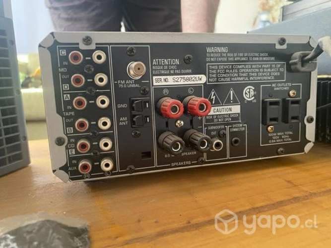 Receiver yamaha natural sound rx-e400