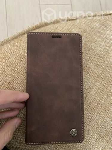 Carcasa cafe de cuero Nueva