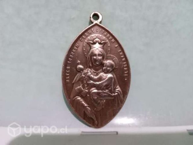 Medalla Pasionista De Jesus En Bronce Francés Sigl