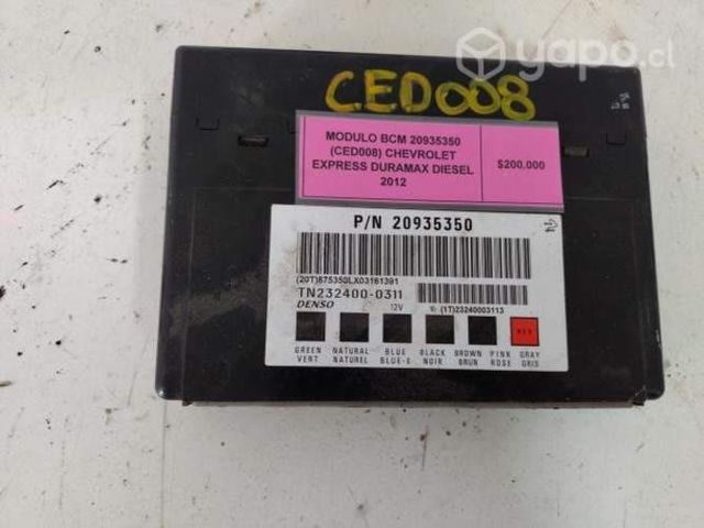Modulo BCM Express Duramax 2012