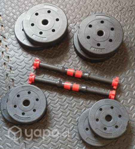 Set Mancuernas regulables