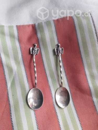 Cuchara de condor plata 900 chilena