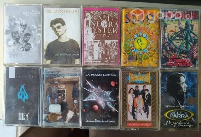 Selección de cassette chilenos