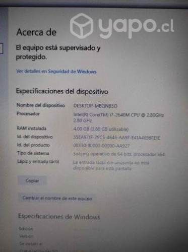 Notebook Dell Latitude E6420
