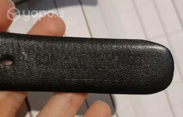 Cinturón Negro Cuero hecho en Chile como Nuevo
