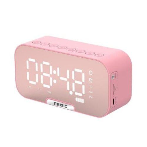 Radio Reloj Despertador Digital Parlante Bluetooth