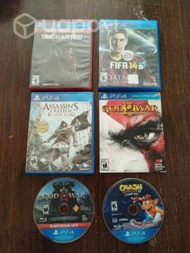 Lote de juegos ps4