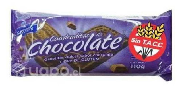 Galleta de chocolate sin gluten