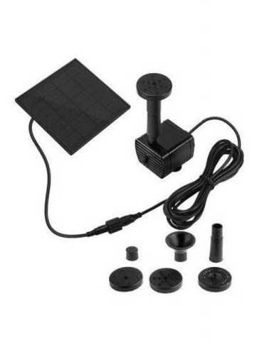 Bomba De Fuente 1.4w Panel Con Energía Solar Agua
