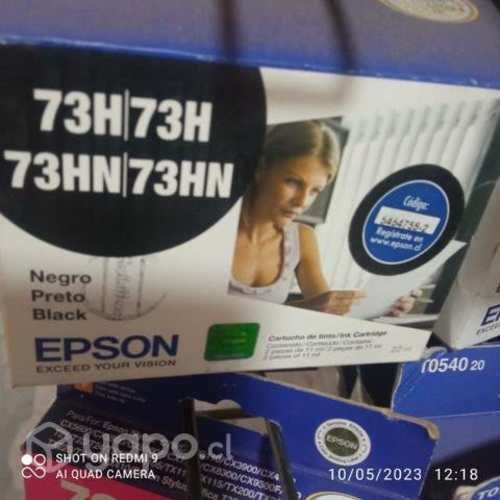 Tintas Epson Black diversos modelos originales