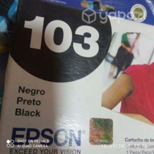 Tintas Epson Black diversos modelos originales