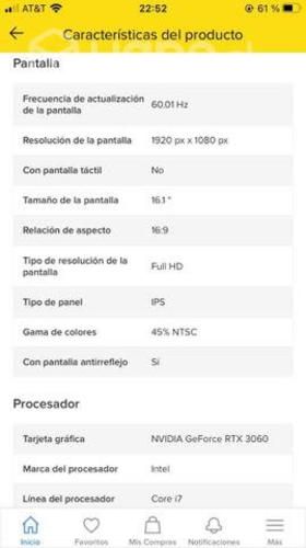 Computador laptop gamer