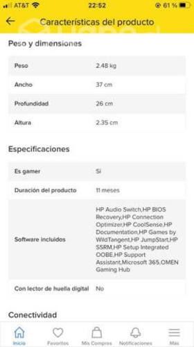 Computador laptop gamer