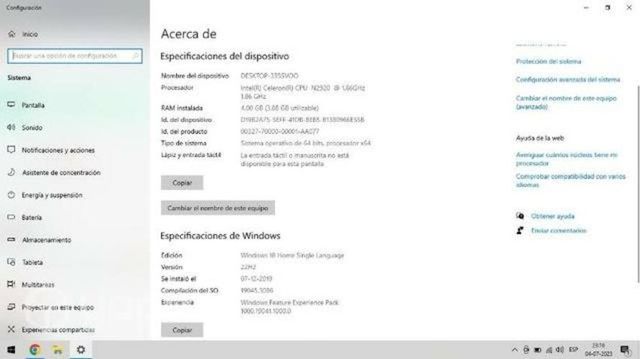 Notebook Acer Aspire E14