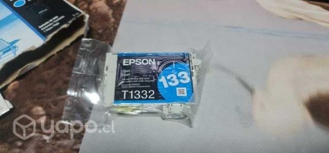 Cartucho tinta cyan Epson T133, nuevo sellado