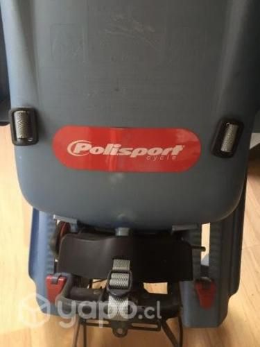 Silla trasera para bicicleta marca Polisport