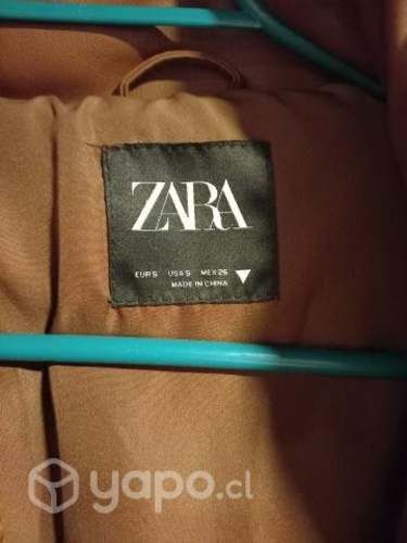 Chaqueta englobada cuero