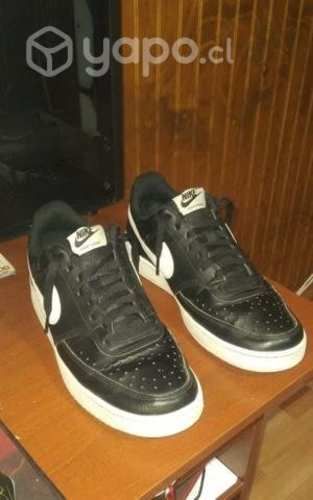 Nike court visión Blanco y Negro